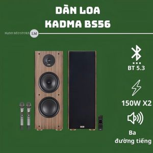 Dàn loa Kadma - BS56 - 3 đường tiếng - 300W
