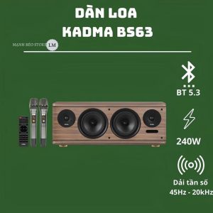 Dàn loa Kadma - BS63 - Topshelf 2.0 Hi Fi Active