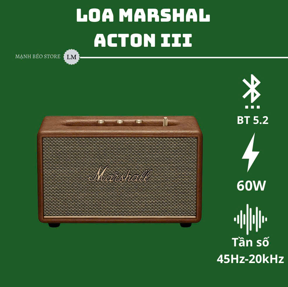 Loa Marshall - Acton 3 (III)
